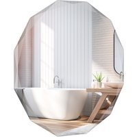 Wall Mount Bathroom Vanity Mirror - Silver