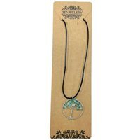 Tree of Life Pendant Jewelry in Jade for Harmony, Prosperity - Green - thumbnail 1