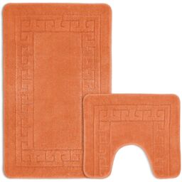 Greek Key Bath Set - Orange - thumbnail 5