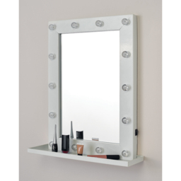 Hollywood Glam LED Mirror - White - thumbnail 3