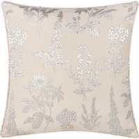 Sophia Floral Jacquard Cushion - Natural / Polyester - image 1