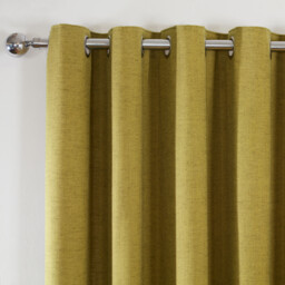 Hardwick Eyelet Curtain - Moss Green / 168cm / 137cm - thumbnail 3
