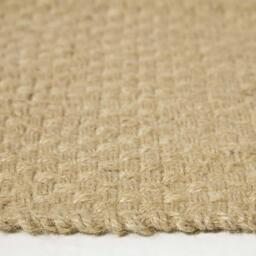 Zaphyr Natural Handwoven Jute Rug with Tassels - Natural / 150cm - thumbnail 4