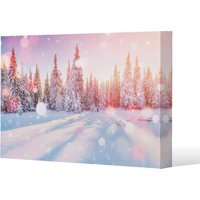 Mysterious Landscape Gallery Canvas - Pink / 46cm / 31cm - image 1