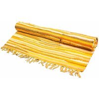 Sunrise Oranges Large Rag Rug Premium Vibrant Floor Decor - Orange
