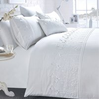 Papillon Duvet Set - White / Single