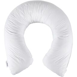 Homescapes Super Microfibre U Shape Nursing Support Pillow - White - thumbnail 2