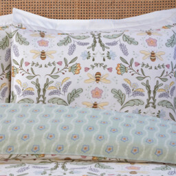 Gardenia Duvet Set - White / King - thumbnail 3