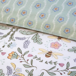 Gardenia Duvet Set - White / King - thumbnail 4