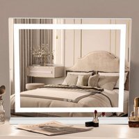 Professional LED Makeup Mirror - White - thumbnail 1