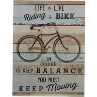 Madera Bike Wall Plaque - Assorted