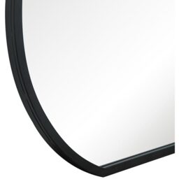The Circulus Black Circular Mirror - Black / 100cm - thumbnail 4