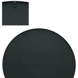 The Circulus Black Circular Mirror - Black / 100cm - thumbnail 5