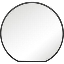 The Circulus Black Circular Mirror - Black / 100cm - thumbnail 3
