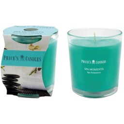 Price's Spa Moments Scented Jar Candle - Green - thumbnail 2