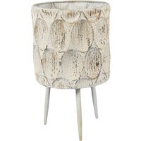 Isla Metal Planter 35cm - Cream - image 1