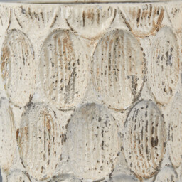 Isla Metal Planter 35cm - Cream - thumbnail 2