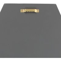 Creepy Charm Coffin Sign For Eerie Decor Lovers - Grey - thumbnail 1