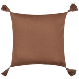 Durdle Embroidered Cushion - Cocoa / 80 Feather 20 Polyester - thumbnail 3