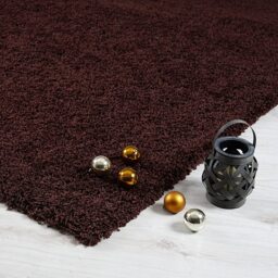 Soft Thick Luxury Modern Shaggy Rug Brown - Brown / 657039315171 - thumbnail 2