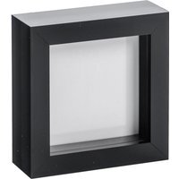 "4x4"" 3D Box Photo Frame - Black" - thumbnail 1