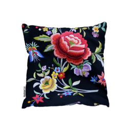 Shawl Outdoor Cushion - Red / 60cm - thumbnail 2