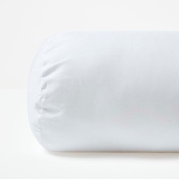 Homescapes Microfibre Bolster Cushion Pad Insert - White / 45cm / 20cm - thumbnail 4