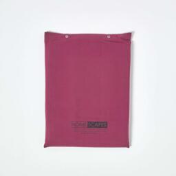 200 Thread Count Egyptian Cotton Extra Deep Fitted Sheet - Plum / King - thumbnail 4