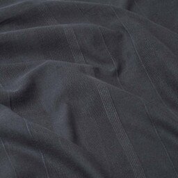 Homescapes Cotton Rajput Ribbed Throw - Black / 255cm / 1.55kg - thumbnail 4