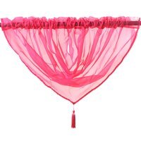 Modern Plain Swag with Tassle - Fuschia