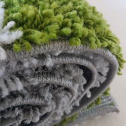 Myshaggy Collection Rug - Green / 60X110cm - thumbnail 4