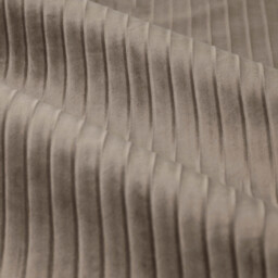 Corinthian Velvet Room Darkening Eyelet Curtains - Taupe / 117cm / 183cm - thumbnail 2