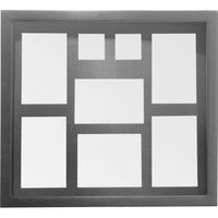 Maren Silver 8 Photo Multi Photo Frame - Silver