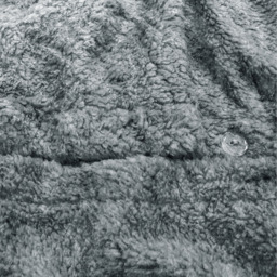 Snug Soft Teddy Marl Duvet Set - Charcoal / King - thumbnail 2