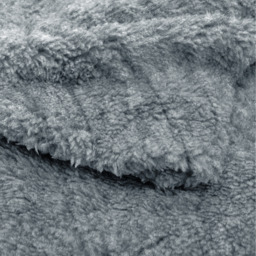 Snug Soft Teddy Marl Duvet Set - Charcoal / King - thumbnail 3