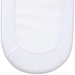 CDL Baby Fitted Sheet - White / 73cm - thumbnail 5