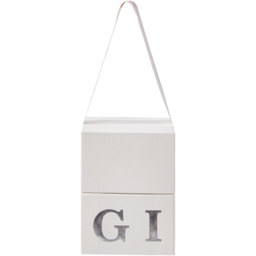 Soy Wax Scented Candle with Wood Wick - White - thumbnail 3