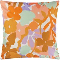 Floral Abstract Outdoor Cushion - Multicolour