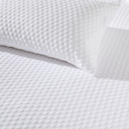 Polka Tuft Duvet Cover Set - White / Double - thumbnail 3