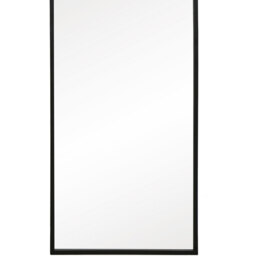 Arcus Crown Arch Leaner Outdoor Wall Garden Mirror - Black / 180cm - thumbnail 4