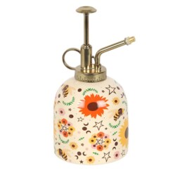 Summer Solstice Ceramic Plant Mister With Gold Detailing - Multicolor - thumbnail 5