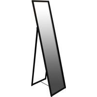 Square Full-Length Mirror - 137cm x 35.5cm - Black - image 1