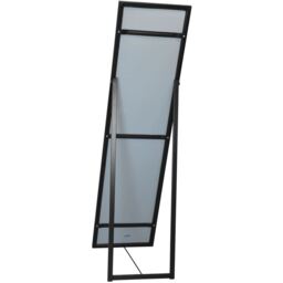 Square Full-Length Mirror - 137cm x 35.5cm - Black - thumbnail 5