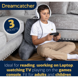 Dreamcatcher Reading Pillow  - Grey - thumbnail 4