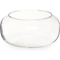 Darnell Round Brown Vase - Clear