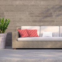 Red Anchors Outdoor Cushion - Red / 60cm - image 1