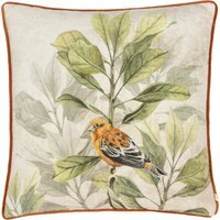 Kielder Forest Swinley Printed Cushion - Cream / Polyester