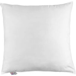 "Homescapes Goose Down Euro Square Pillow 80cm X 80cm (32""x32"") - White" - thumbnail 3