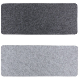 Set of 14 Stair Tread Non-Slip Adhesive Safety Strips - Dark Grey - thumbnail 4