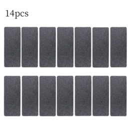 Set of 14 Stair Tread Non-Slip Adhesive Safety Strips - Dark Grey - thumbnail 2